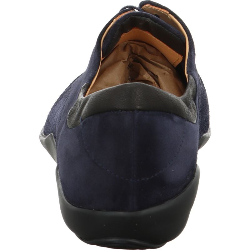Think STONE HERREN Men Lace up shoe - Material: Leather in Blue