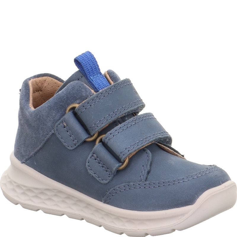 Superfit BREEZE Unisex | Boys Sneakers high - Material: Leather in Blue