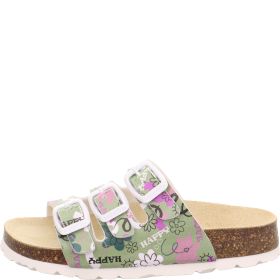 Superfit FUSSBETTPANTOFFEL Girls Slipper - Material: Sonstiges Material in Green
