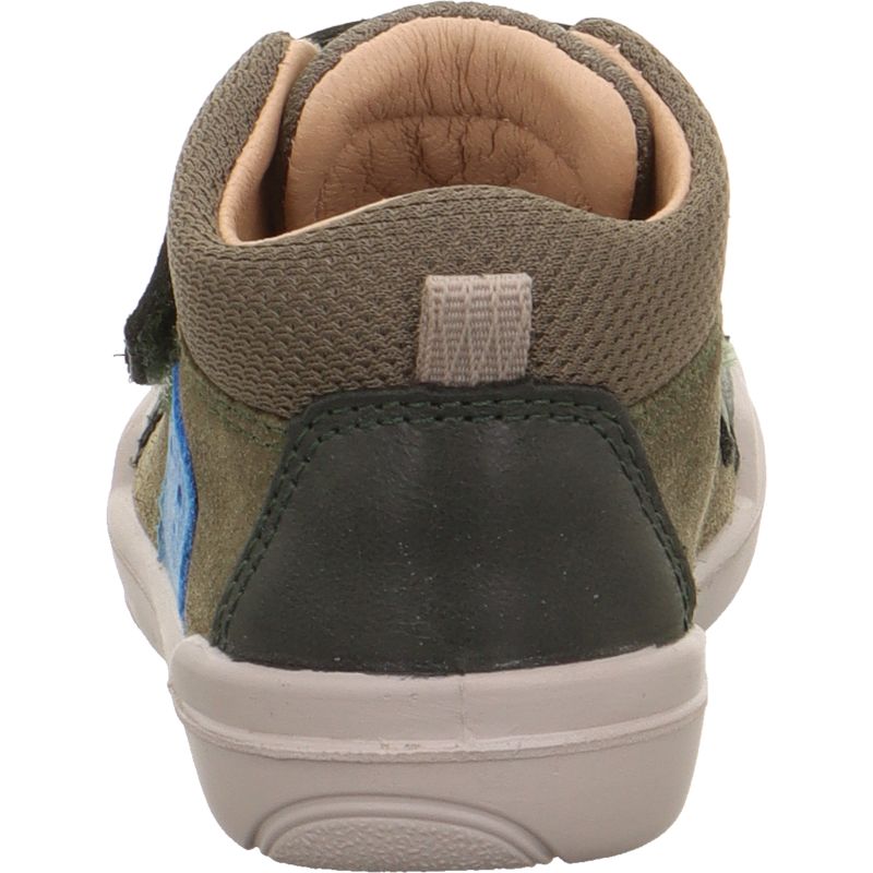 Superfit SUPERFREE Unisex | Jungen Sneaker high - Material: Leder/Textil in Grün
