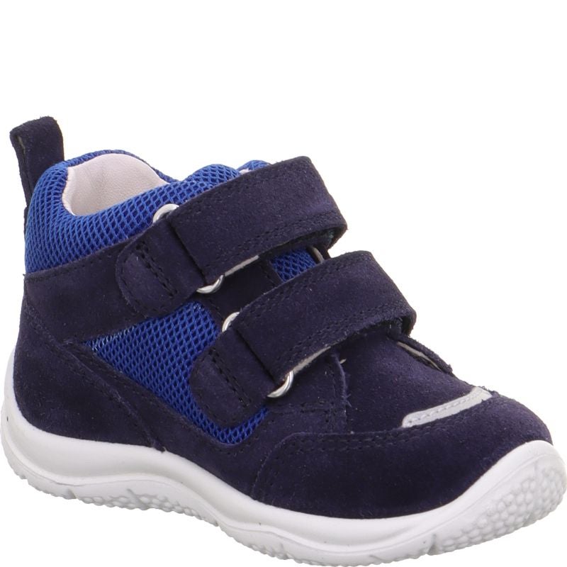 Superfit UNIVERSE Unisex, Boys Sneakers high - Material: Leather/Textil in Blue