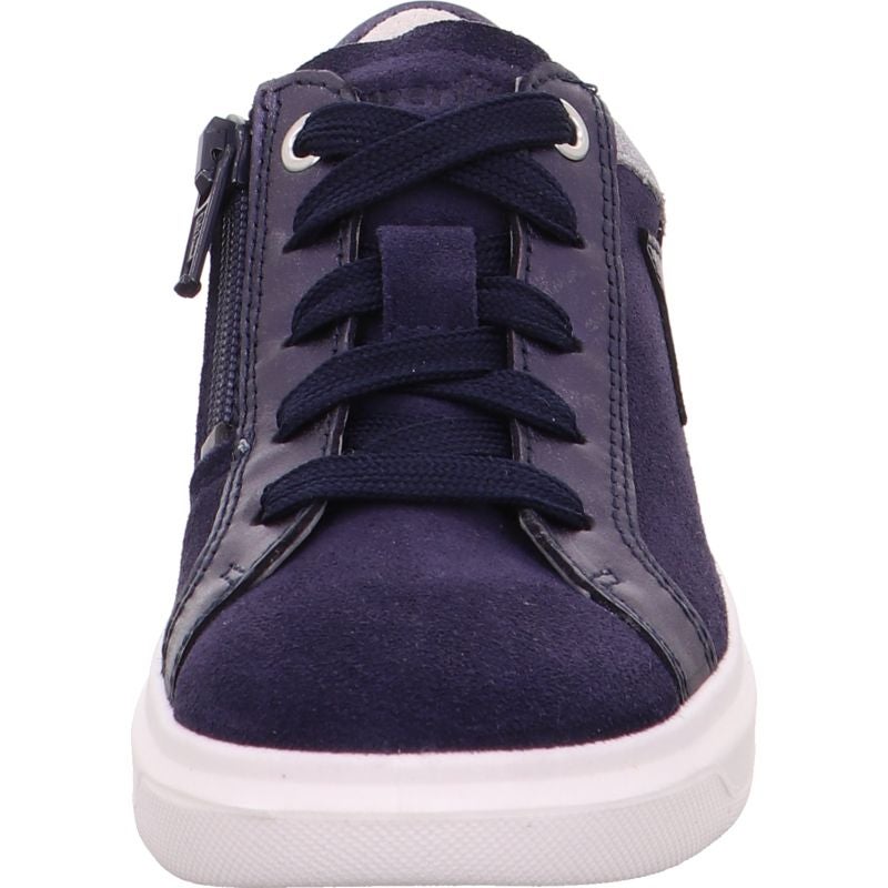 Superfit COSMO Girls Sneakers low - Material: Leather in Blue