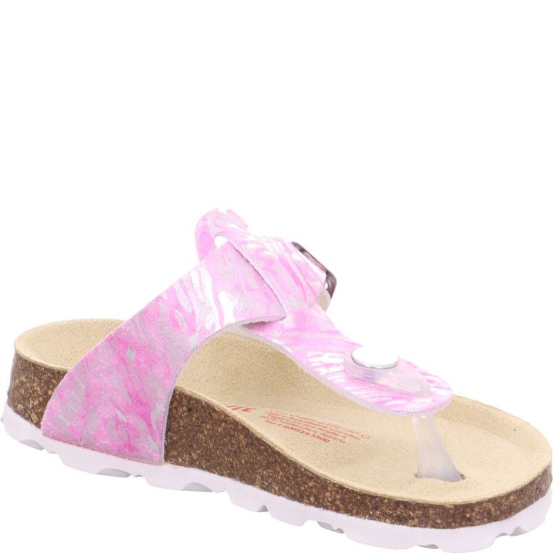 Superfit FUSSBETTPANTOFFEL Girls Slipper - Material: Sonstiges Material in Rose