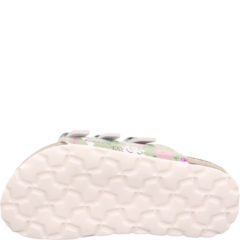 Superfit FUSSBETTPANTOFFEL Girls Slipper - Material: Sonstiges Material in Green
