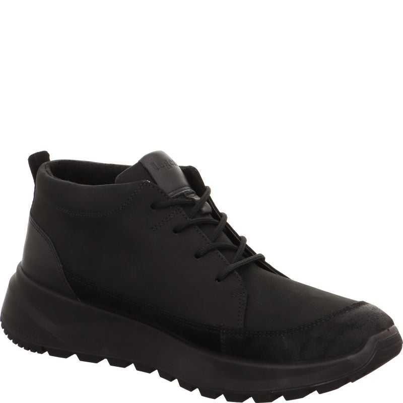 Legero ANZIO Herren Sneaker high - Material: Leder in Schwarz