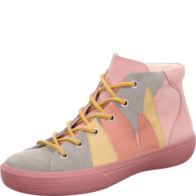 Legero FRESH Damen Sneaker high - Material: Leder in Pink