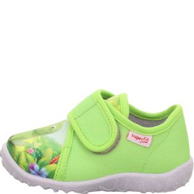 Superfit SPOTTY Hausschuh - Material: Textil in Grün