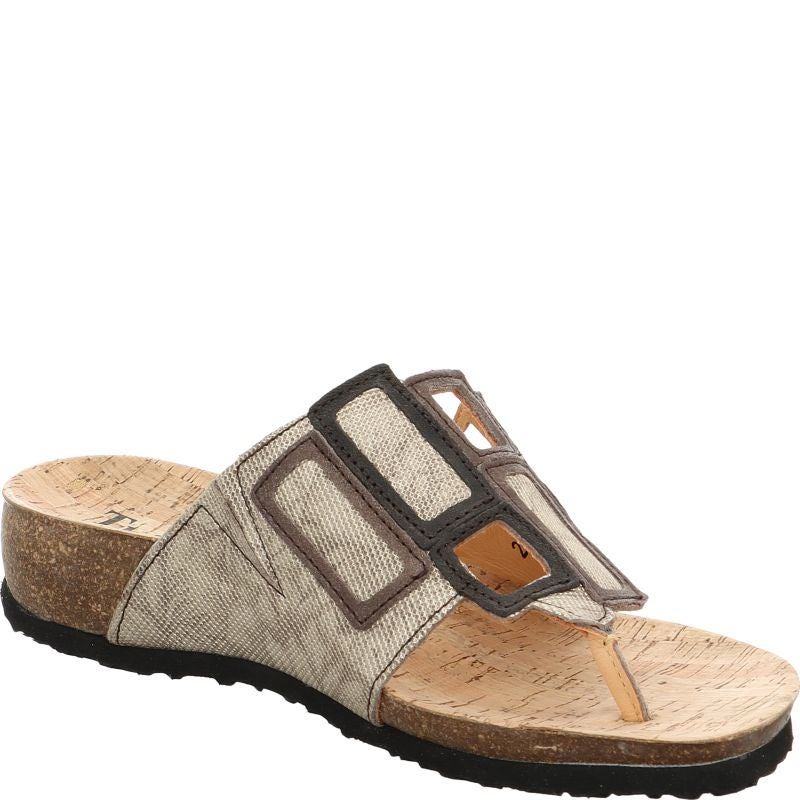 Think JULIA DAMEN Mules - Material: Leather in Grey