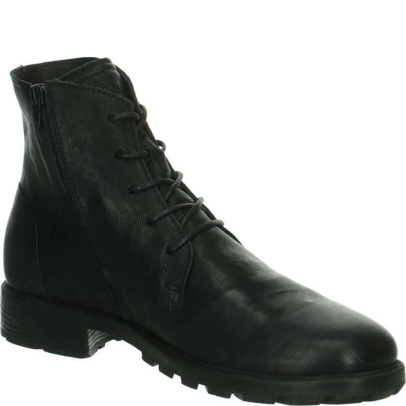 Think HAWARA Men Lace-up boot - Material: Leather in Black