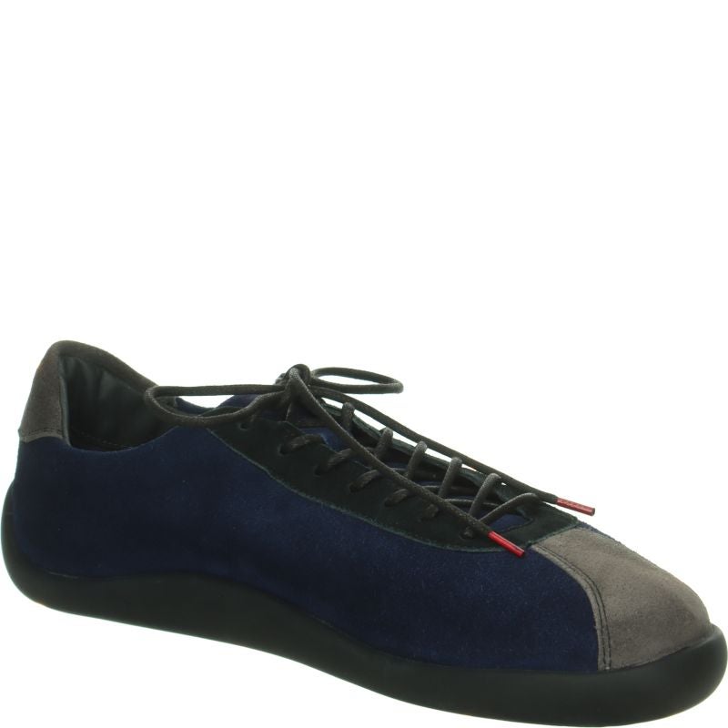 Think! HAPPAT Herren Sneaker low - Material: Leder in Blau