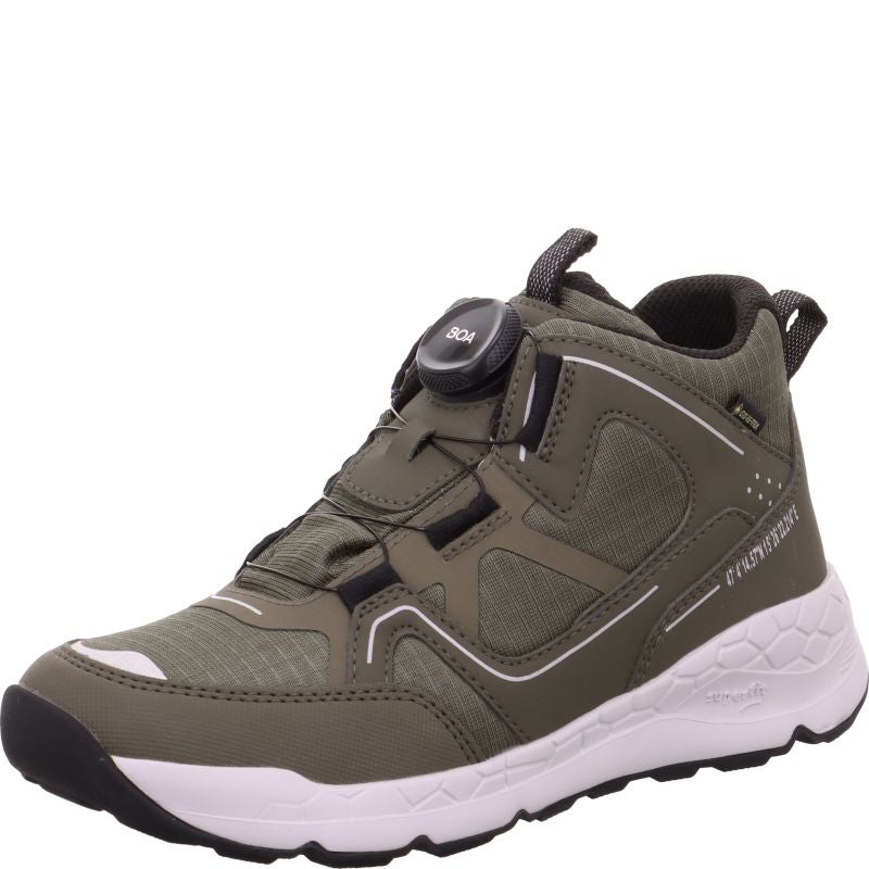 Superfit FREE RIDE Unisex, Jungen Sneaker high - Material: Textil/Sonstiges Material in Grün