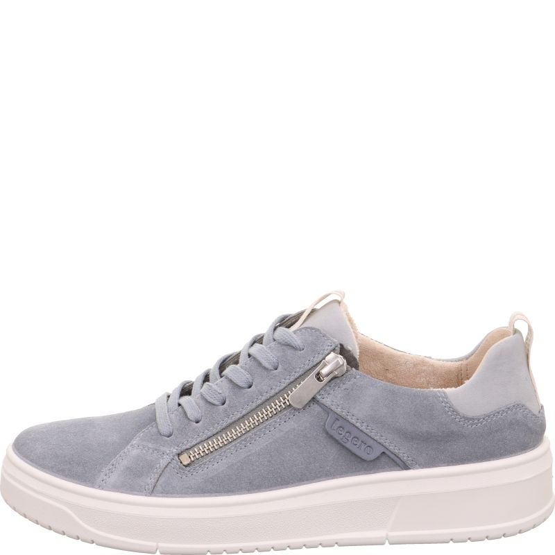 legero REJOISE Damen Sneaker low - Material: Leder in Blau