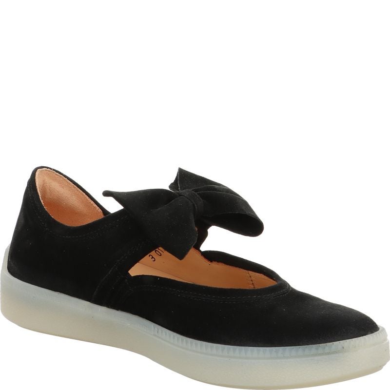 Think TURNA WOMEN Ballerina - Material: Leather in Black