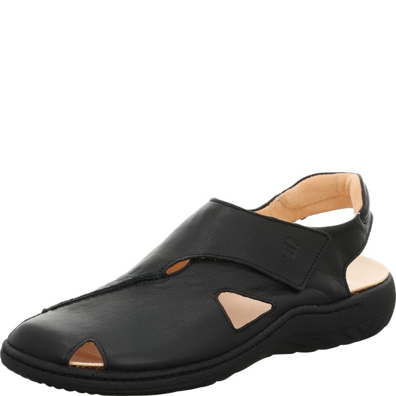 Think CHANGE HERREN Men Sandal - Material: Leather in Black
