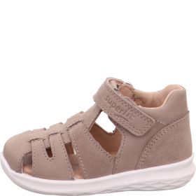 Superfit BUMBLEBEE Unisex, Jungen Sandale - Material: Leder in Beige