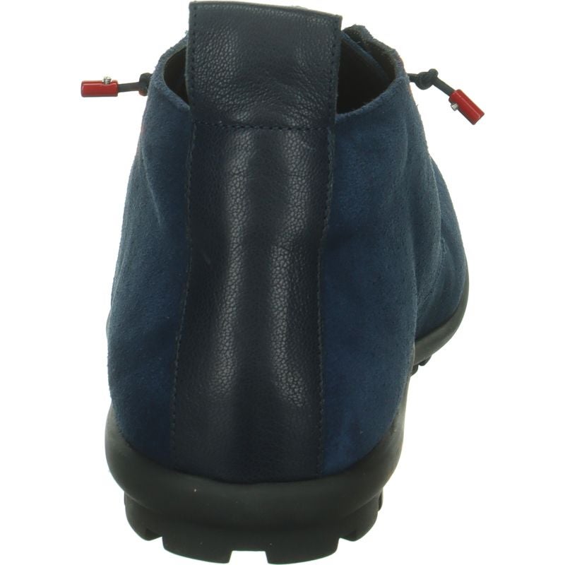 Think KONG HERREN Ankle boot - Material: Leather in Blue