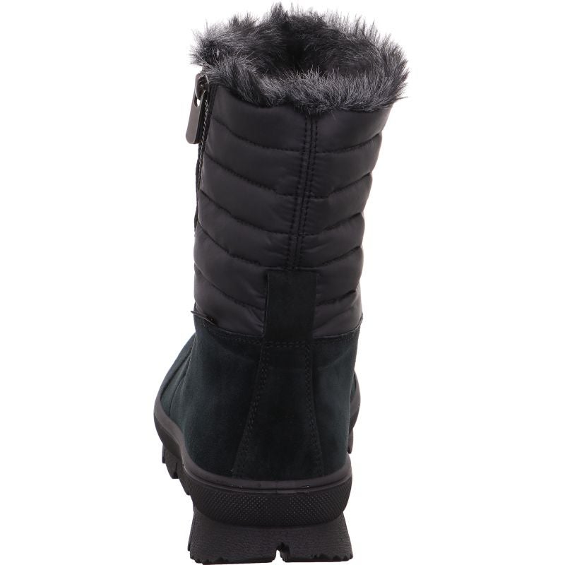 Legero NOVARA Damen Stiefelette - Material: Leder/Textil in Schwarz