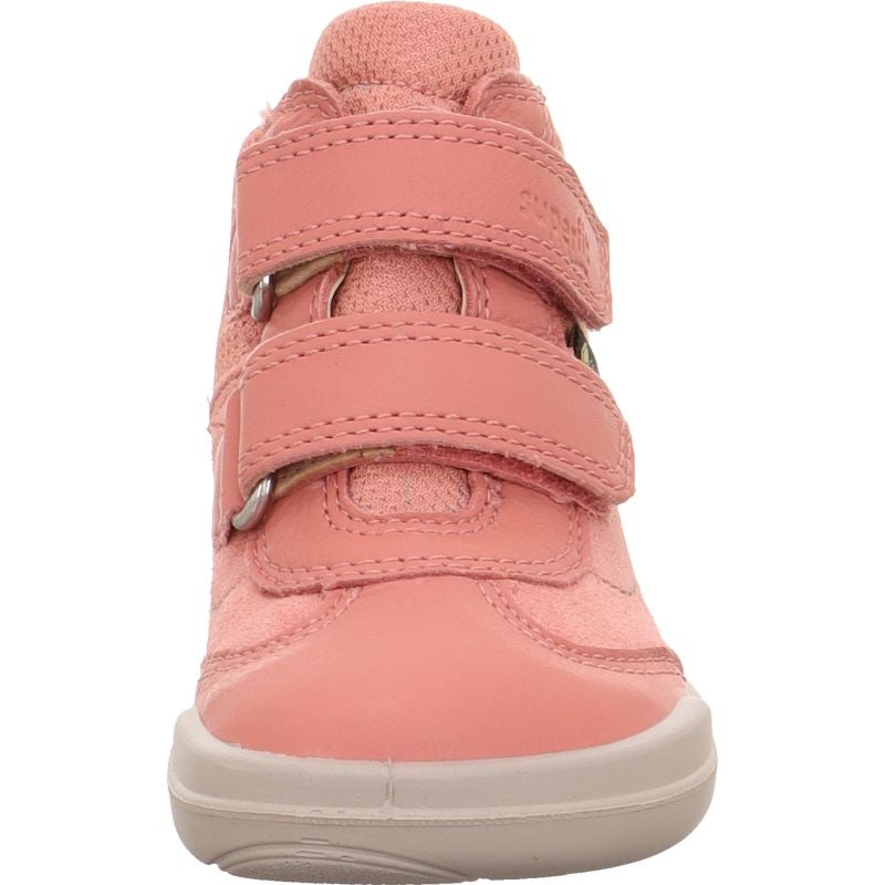 Superfit SUPERFREE Unisex | Girls Sneakers high - Material: Leather/Textil in Rose