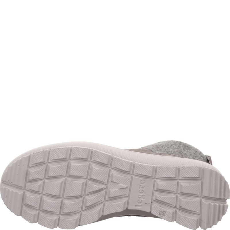 Legero NOVARA Damen Stiefelette - Material: Leder in Grau