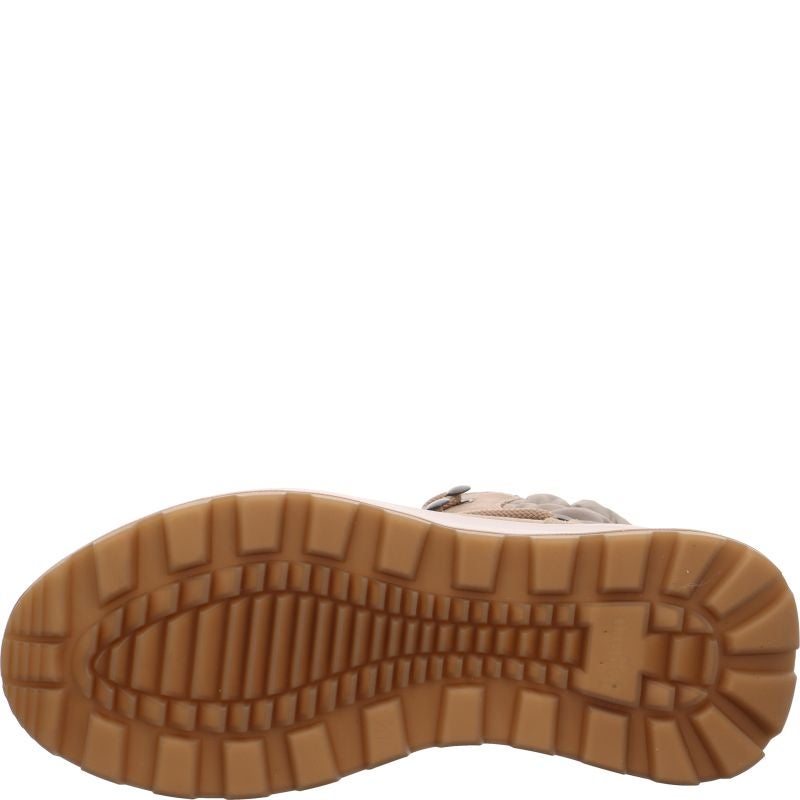 legero T4 RUN Damen Schnürboots - Material: Leder/Textil in Beige