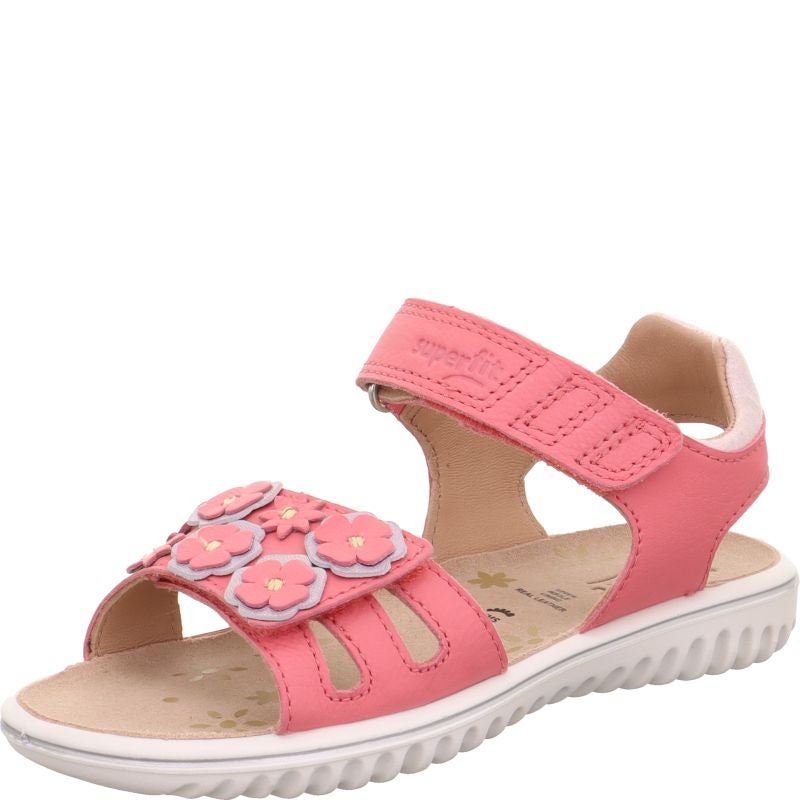 Superfit SPARKLE Sandale - Material: Leder/Textil in Pink