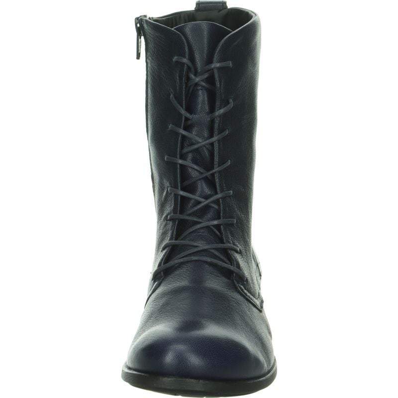 Think! AGRAT Damen Stiefelette - Material: Leder in Blau