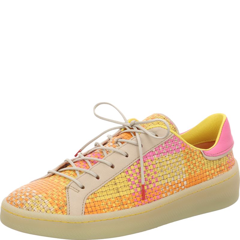 Think KUMI Woman Sneakers low - Material: Leather in Multi Colour