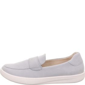 legero SILENCE Damen Slipper - Material: Leder in Blau