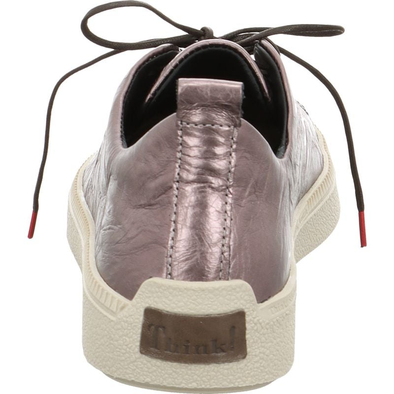 Think TURNA WOMEN Woman Sneakers low - Material: Leather in Grey