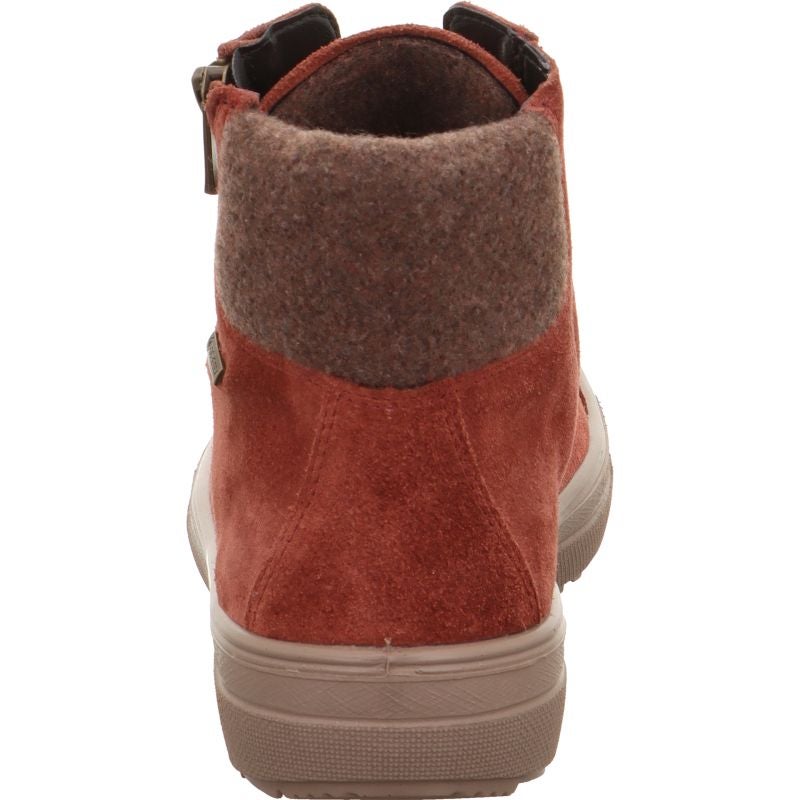 Legero MIRA Damen Sneaker high - Material: Leder/Textil in Rot