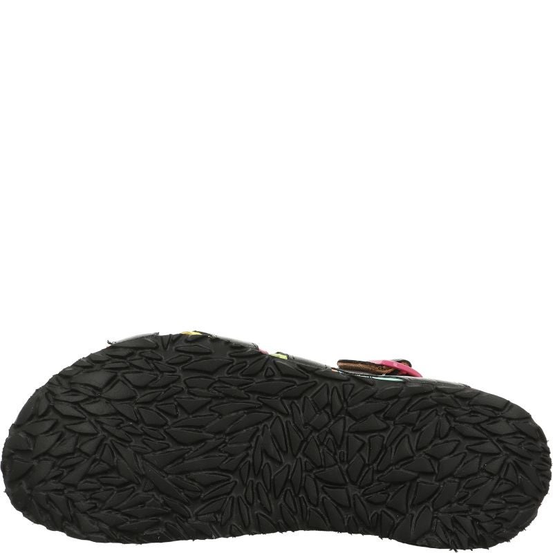 Think KOAK DAMEN Woman Strap sandal - Material: Leather in Black