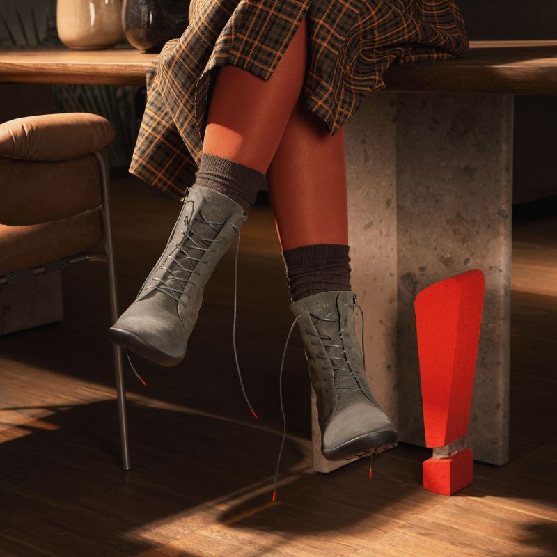 Think NATURE Woman Ankle boot - Material: Leather in Green