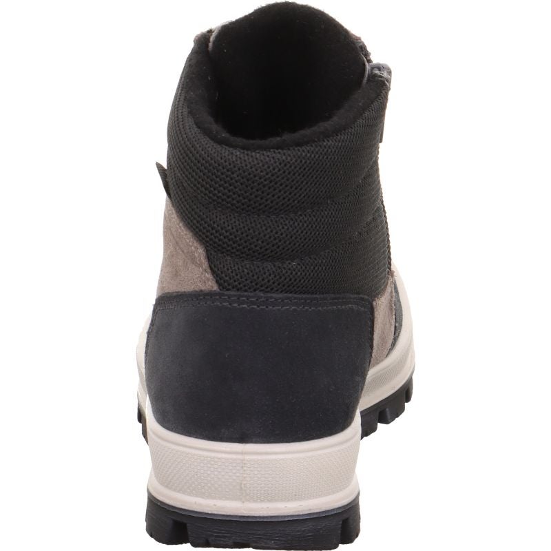 superfit TEDD Jungen Boots - Material: Leder/Textil in Grau