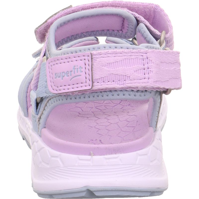 Superfit CRISS CROSS Sandal - Material: TextilSonstigesMaterial in Blue