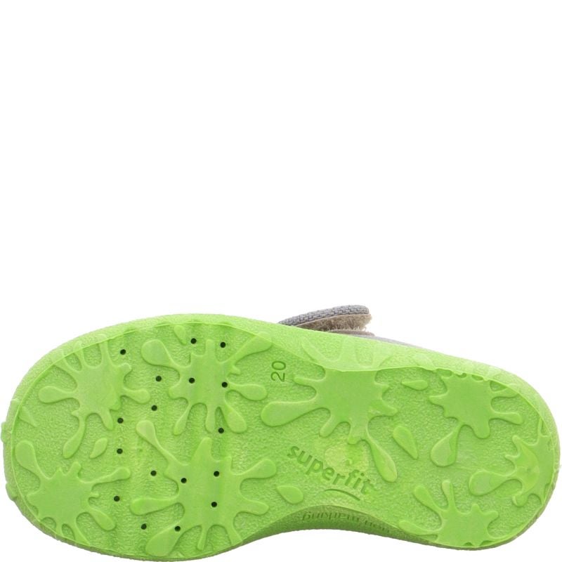 Superfit SPOTTY Boys Slipper - Material: Textile in Grey