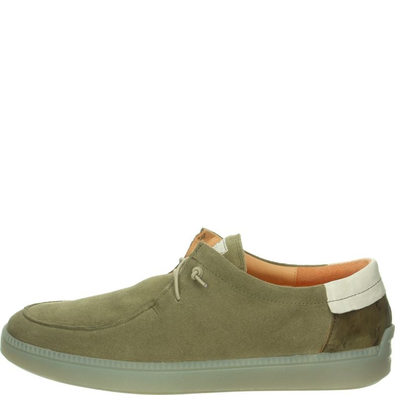Think TURNA MEN Sneakers low - Material: Leather in Olive