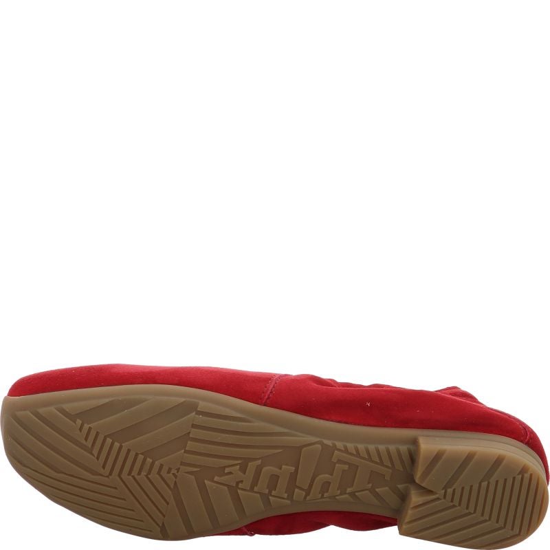 Think GAUDI Ballerina - Material: Leather in Red