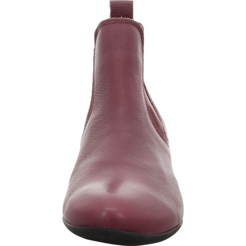 Think! GUAD2 Damen Chelsea Boots - Material: Leder in Rot