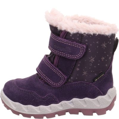 Superfit ICEBIRD Girls Boot - Material: Leather/Textil in Purple