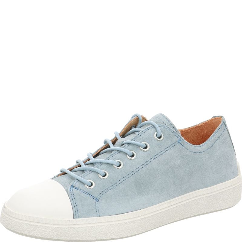 Think TURNA WOMEN Woman Sneakers low - Material: Leather in Blue
