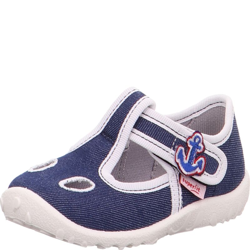 Superfit SPOTTY Boys Slipper - Material: Textile in Blue