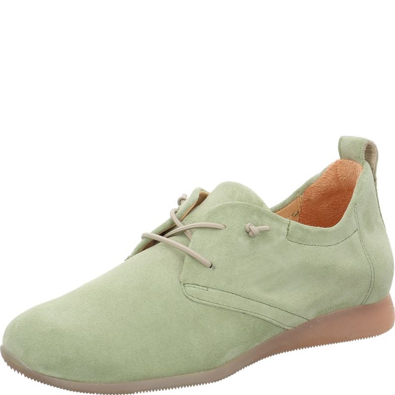 Think ALOA Woman Sneakers low - Material: Leather in Green