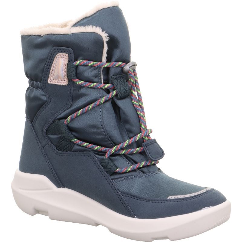 Superfit TWILIGHT Girls Boot - Material: Leather/Textil in Blue