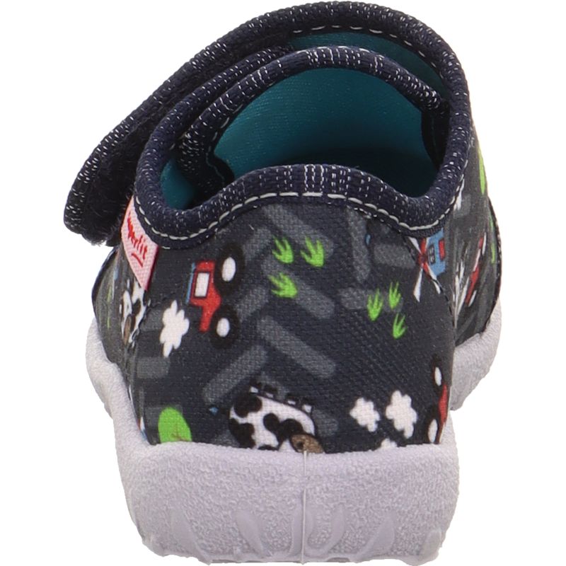 Superfit SPOTTY Boys Slipper - Material: Textile in Blue