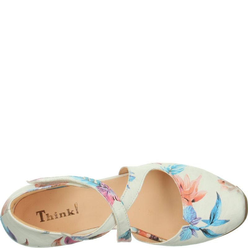Think! AIDA Damen Pumps - Material: Leder in Mehrfarbig