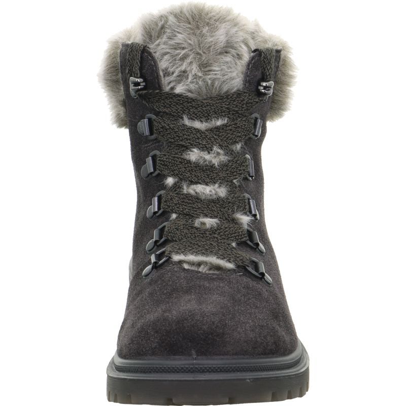 Legero MONTA Damen Schnürboots - Material: Leder in Grau