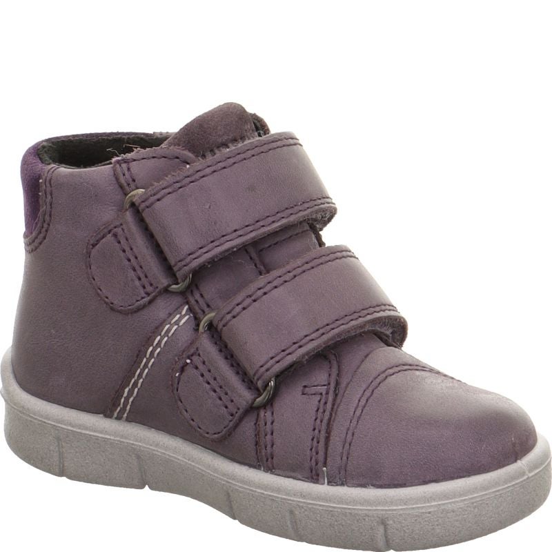 Superfit ULLI Girls Sneakers high - Material: Leather in Purple