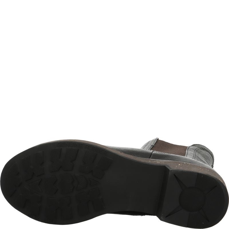 Think COGITA Woman Cheslea boot - Material: Leather in Black