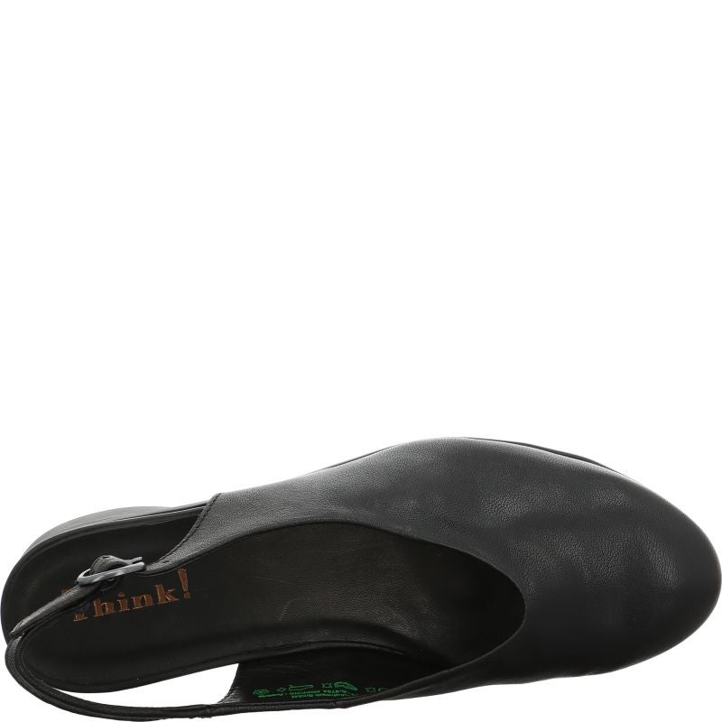 Think GUAD2 Woman Pumps - Material: Leather in Black