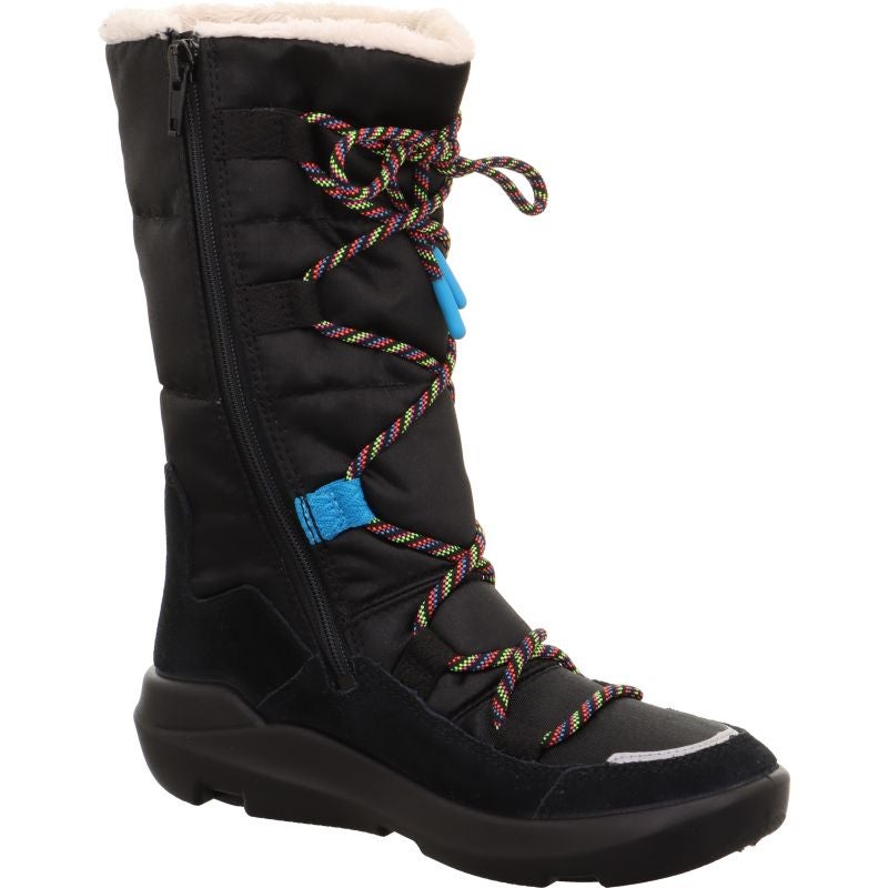 Superfit TWILIGHT Girls Boot - Material: Leder/Sonstiges Material/Texti in Black